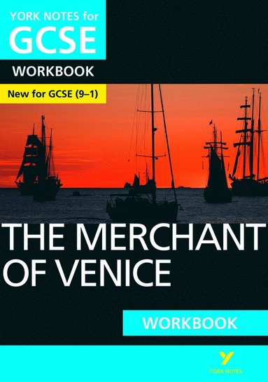 bokomslag Merchant of Venice York Notes GCSE English Literature Workbook - for 2025, 2026 exams