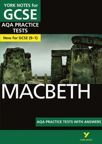bokomslag Macbeth AQA Practice Tests York Notes GCSE - for 2026, 2027 exams