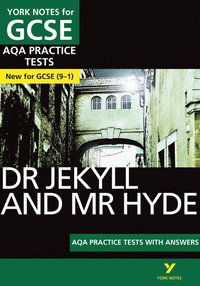 bokomslag Dr Jekyll and Mr Hyde AQA Practice Tests with answers York Notes - for 2026, 2027 exams