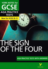 bokomslag The Sign of the Four AQA Practice Tests York Notes GCSE - for 2026, 2027 exams