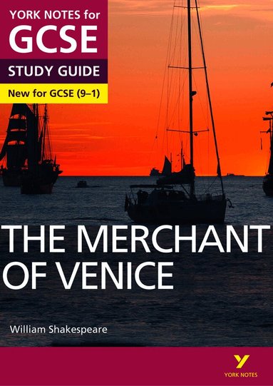 Emma Page - The Merchant of Venice York Notes GCSE English Literature Study Guide - for 2027, 2028 exams, Häftad