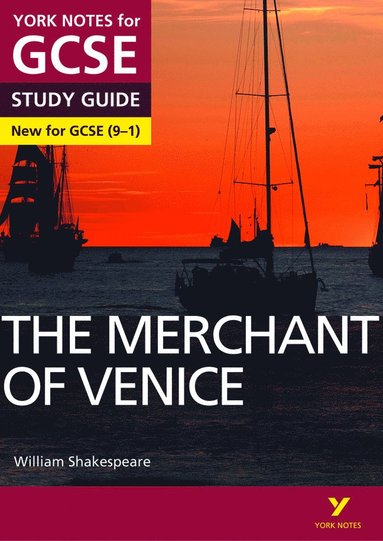 bokomslag Merchant of Venice York Notes GCSE English Literature Study Guide - for 2026, 2027 exams
