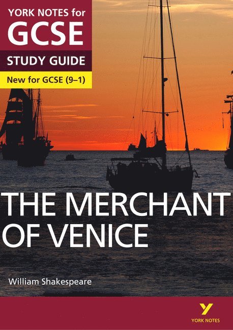 Emma Page - The Merchant of Venice York Notes GCSE English Literature Study Guide - for 2026, 2027 exams, Häftad