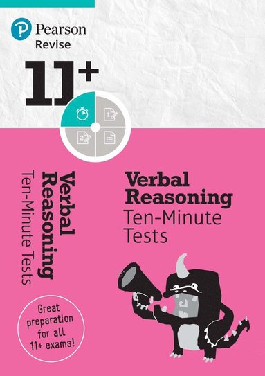 bokomslag Pearson REVISE 11+ Verbal Reasoning Ten-Minute Tests - for the 2024 and 2025 exams