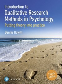 bokomslag Introduction to Qualitative Research Methods in Psychology