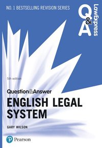 bokomslag Law Express Question and Answer: English Legal System