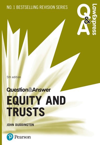 John Duddington - Law Express Question and Answer: Equity and Trusts, 5th edition, Häftad