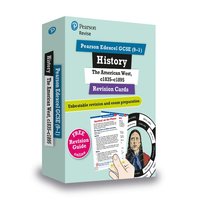 bokomslag Pearson REVISE Edexcel GCSE History American West Revision Cards (with free online Revision Guide and Workbook): For 2024 and 2025 exams (Revise Edexcel GCSE History 16)
