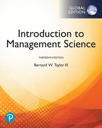 bokomslag Introduction to Management Science, Global Edition