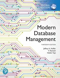 bokomslag Modern Database Management, Global Edition