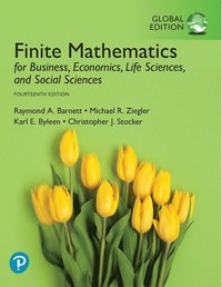bokomslag Finite Mathematics for Business, Economics, Life Sciences, and Social Sciences, Global Edition + MyLab Mathematics with Pearson eText (Package)