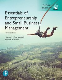 bokomslag Essentials of Entrepreneurship and Small Business Management, Global Edition