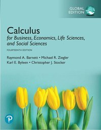 bokomslag Calculus for Business, Economics, Life Sciences, and Social Sciences, Global Edition + Pearson MyLab Mathematics with Pearson eText (Package)