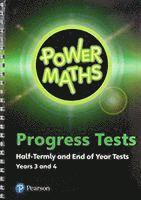 Power Maths Half termly and End of Year Progress Tests Years 3 and 4