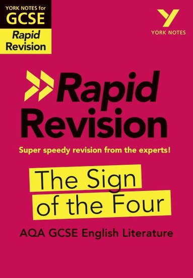 Maria Cairney - York Notes RAPID AQA GCSE (Revision Guide) The Sign of the Four - for 2027, 2028 exams, Häftad
