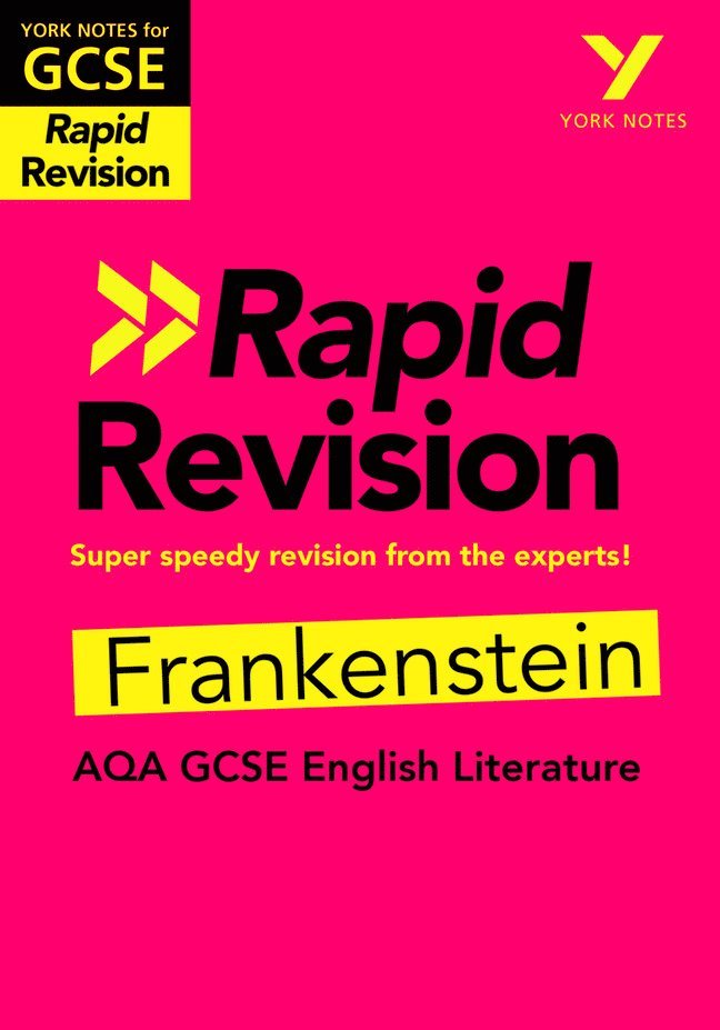 York Notes RAPID AQA GCSE (Revision Guide) Frankenstein - for 2025, 2026 exams 1