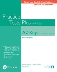 bokomslag Cambridge English Qualifications: A2 Key (Also suitable for Schools) Practice Tests Plus with key