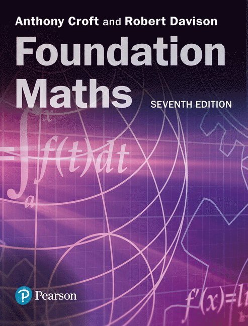Anthony Croft, Robert Davison - Foundation Maths, Häftad