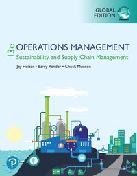 bokomslag Operations Management: Sustainability and Supply Chain Management, Global Edition