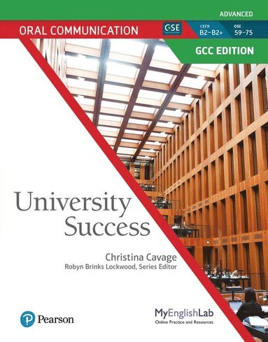 bokomslag University Success GCC Advanced Oral Communication Student Book & Student MyEnglishLab