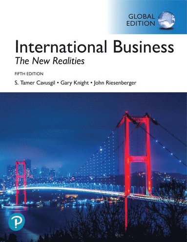 bokomslag International Business: The New Realities, Global Edition
