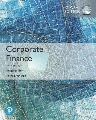 bokomslag Corporate Finance, Global Edition