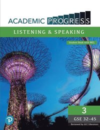 bokomslag Academic Progress GCC Listening and Speaking Level 3 Student Book and MyEnglishLab