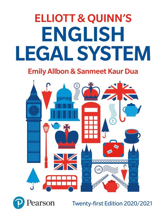 Emily Allbon, Sanmeet Kaur-Dua - English Legal System, Häftad
