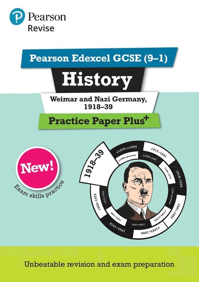 Sally Clifford - Pearson REVISE Edexcel GCSE History Weimar and Nazi Germany, 1918-1939 Practice Paper Plus, Häftad