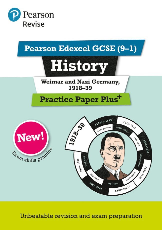 Pearson REVISE Edexcel GCSE History Weimar and Nazi Germany, 1918-1939 Practice Paper Plus - 2023 and 2024 exams 1