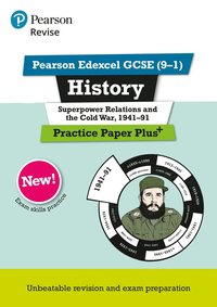bokomslag Pearson REVISE Edexcel GCSE History Superpower relations and the Cold War, 1941-91 Practice Paper Plus - 2023 and 2024 exams