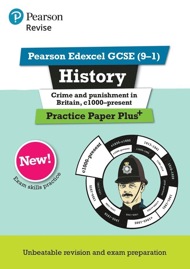 Pearson REVISE Edexcel GCSE History Crime and Punishment in Britain, c1000-Present: Practice Paper Plus incl. online revision and quizzes - for 2025 and 2026 exams 1