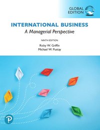 bokomslag International Business: A Managerial Perspective, Global Edition + MyLab Management with Pearson eText (Package)