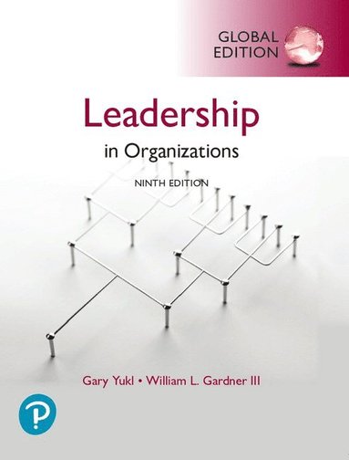 bokomslag Leadership in Organizations, Global Edition