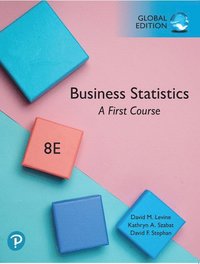 bokomslag Business Statistics: A First Course, Global Edition