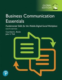 bokomslag Business Communication Essentials: Fundamental Skills for the Mobile-Digital-Social Workplace, Global Edition