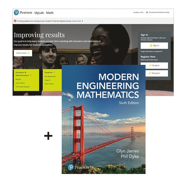 Modern Engineering Mathematics, Global Edition + MyLab Math with Pearson eText 1