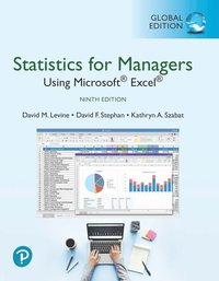 bokomslag Statistics for Managers Using Microsoft Excel, Global Edition