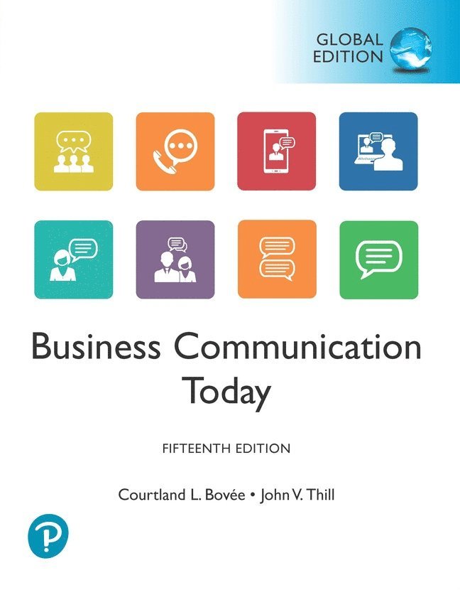 Business Communication Today, Global Edition 1