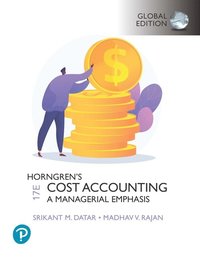 bokomslag Horngren's Cost Accounting, Global Edition + MyLab Accounting, with Pearson eText