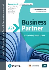 bokomslag Business Partner A2+ DACH Edition Coursebook and eBook with Online Practice