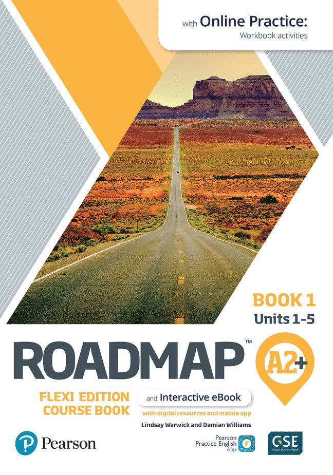 Roadmap A2+ Flexi Edition Course Book 1 with eBook and Online Practice Access 1