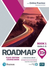 bokomslag Roadmap B1+ Flexi Edition Roadmap Course Book 1 with eBook and Online Practice Access
