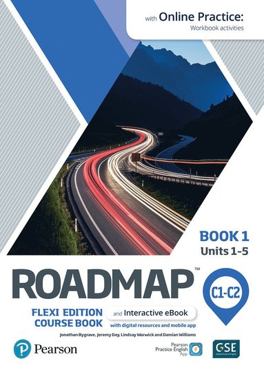 bokomslag Roadmap C1-C2 Flexi Edition Course Book 1 with eBook and Online Practice Access