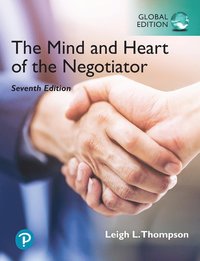 bokomslag Mind and Heart of the Negotiator, The, Global Edition