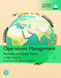 bokomslag Operations Management: Processes and Supply Chains, Global Edition