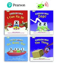 bokomslag Learn to Read at Home with Bug Club Phonics Alphablocks: Phase 3 - Reception term 2 (4 fiction books) Pack B