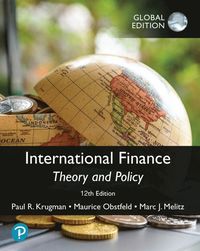 bokomslag International Finance: Theory and Policy plus Pearson MyLab Economics with Pearson eText [Global Edition]