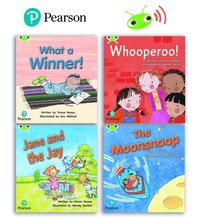 bokomslag Learn to Read at Home with Bug Club Phonics: Phase 5 - Year 1, Terms 1 and 2 (4 fiction books) Pack A