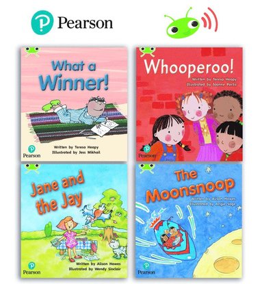 bokomslag Learn to Read at Home with Bug Club Phonics: Phase 5 - Year 1, Terms 1 and 2 (4 fiction books) Pack A